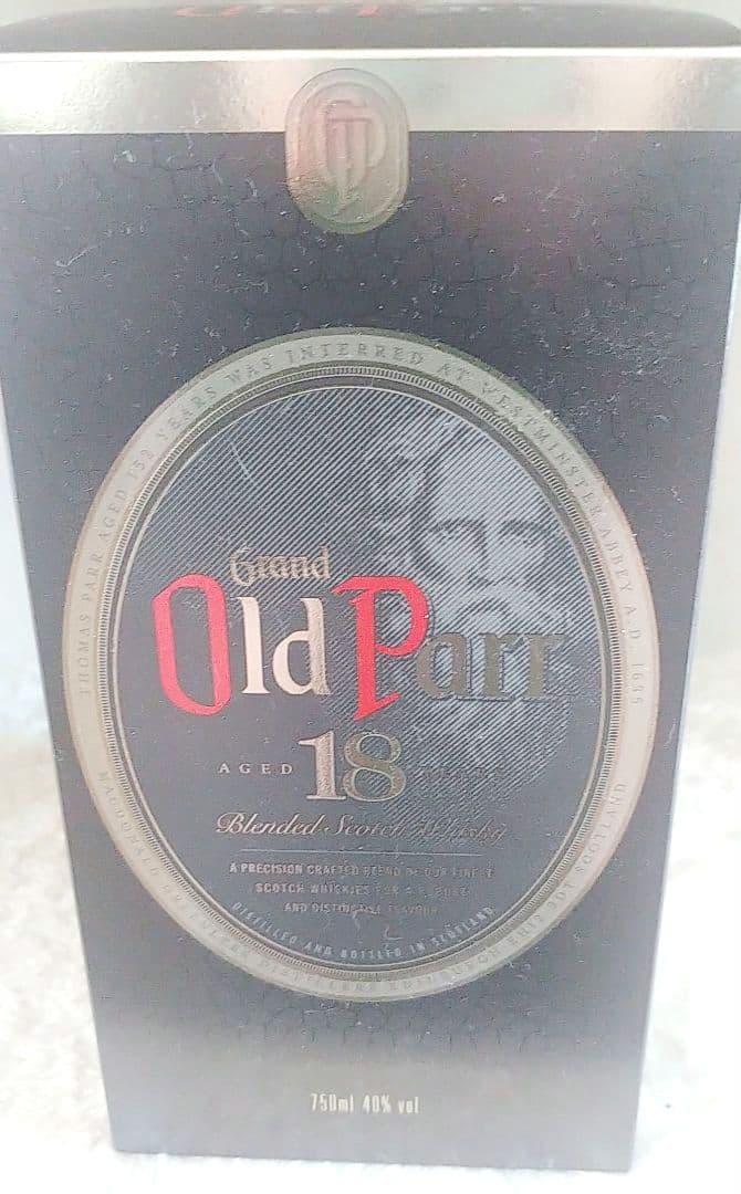 ウイスキー Grand Old Parr 18 750ml 43%