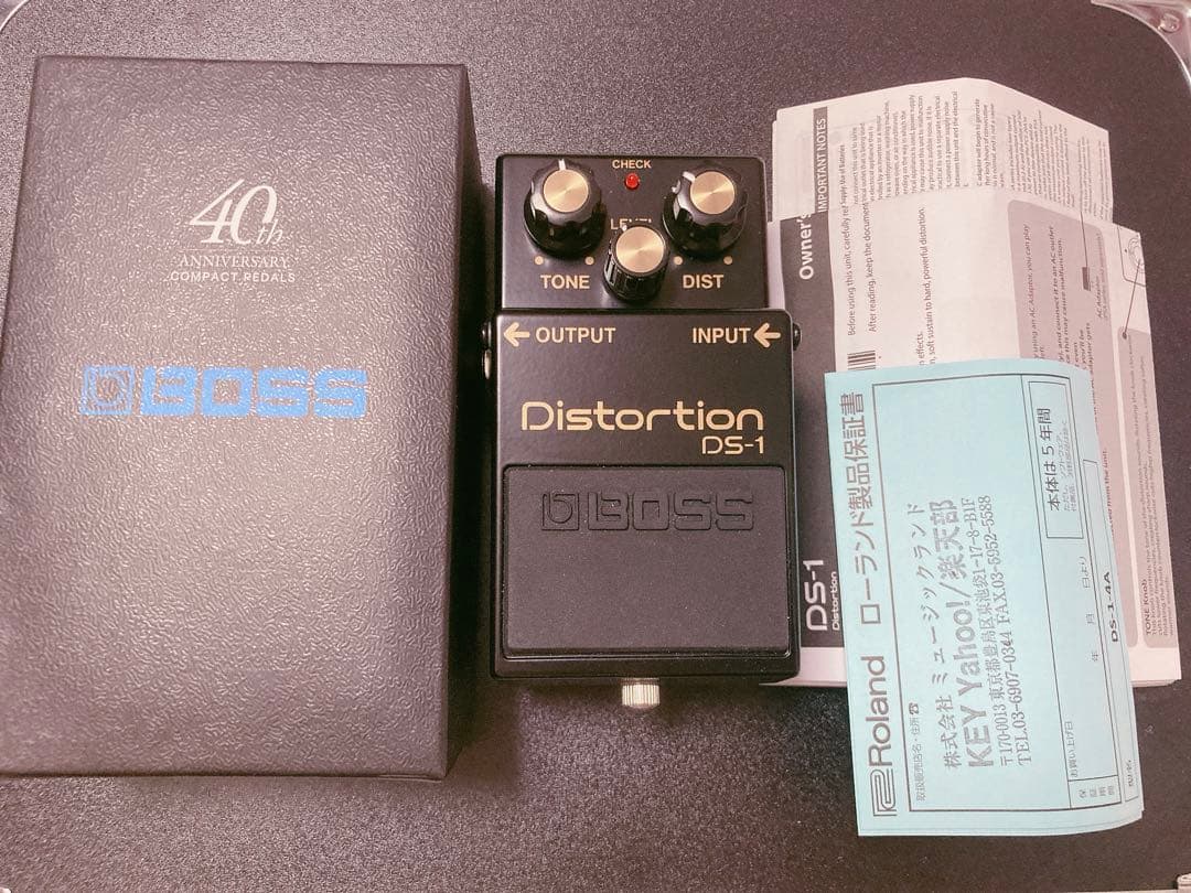 BOSS DS-1 Distortion 40周年モデル