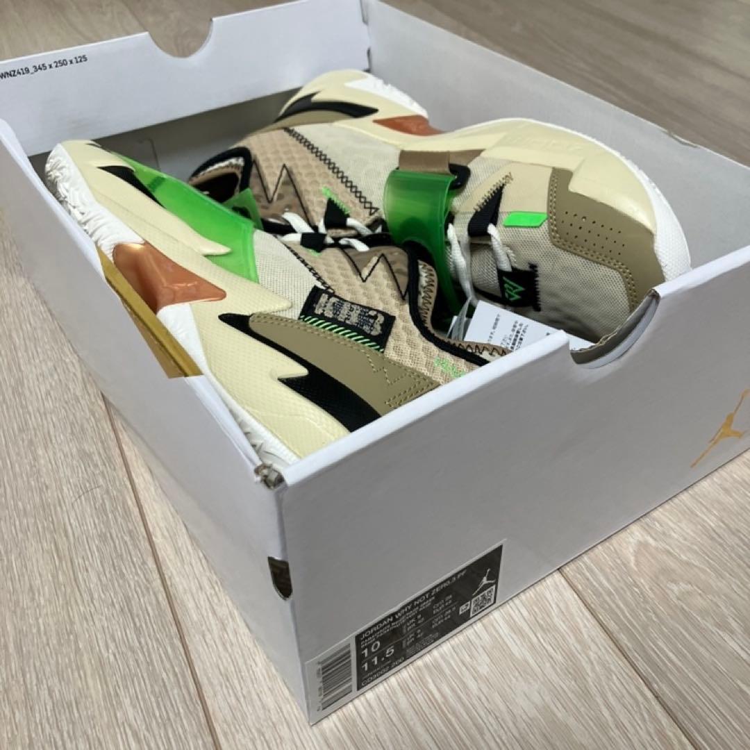 ☆新品☆ NIKE ナイキ ジョーダン ワイノットゼロ バッシュ スニーカー