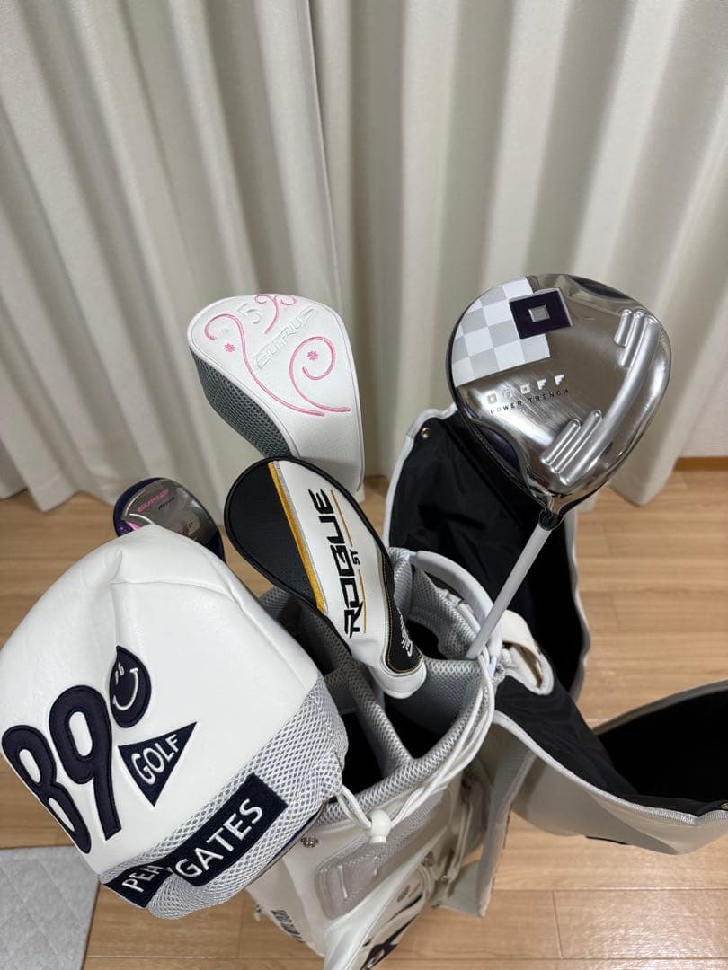 レディース　クラブセット　パーリーゲイツ　キャディバッグ　オノフ　ドライバー