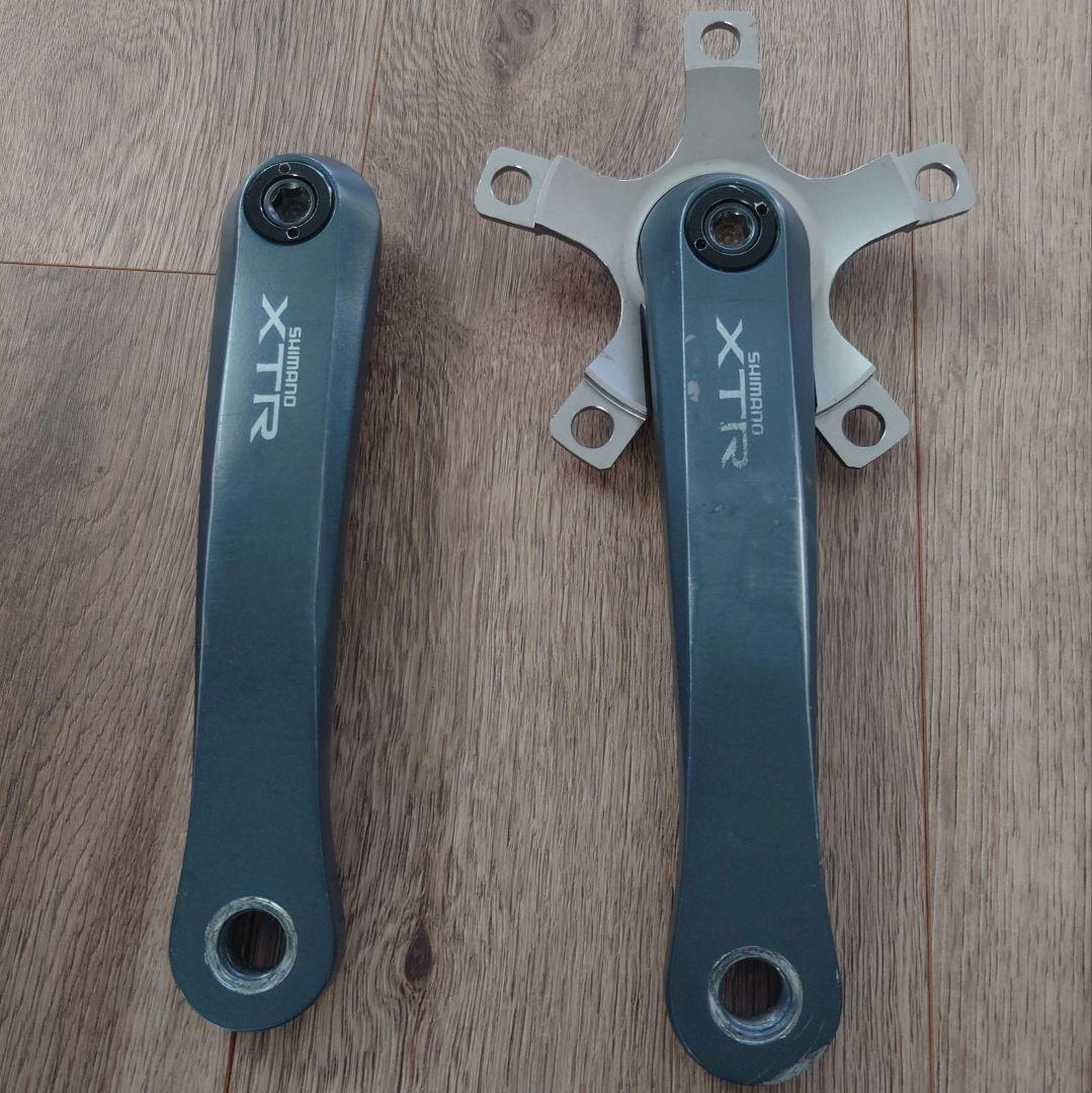 シマノ XTR FC-M951 クランクセット MRP 付き オールドDH