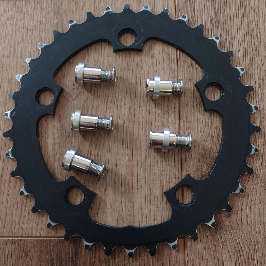 シマノ XTR FC-M951 クランクセット MRP 付き オールドDH