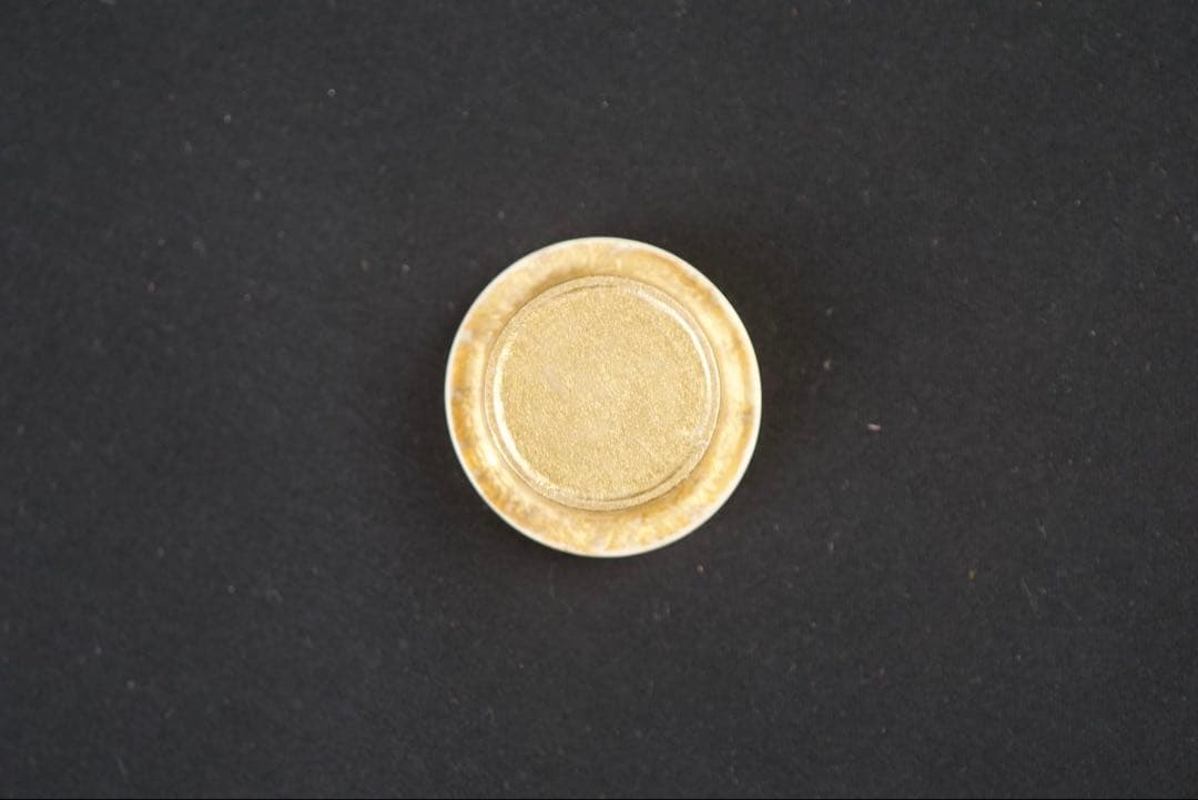 【茶道具】膳所焼 淡海ぜぜ 陽炎園 鶴首? 茶入 仕覆付 共箱