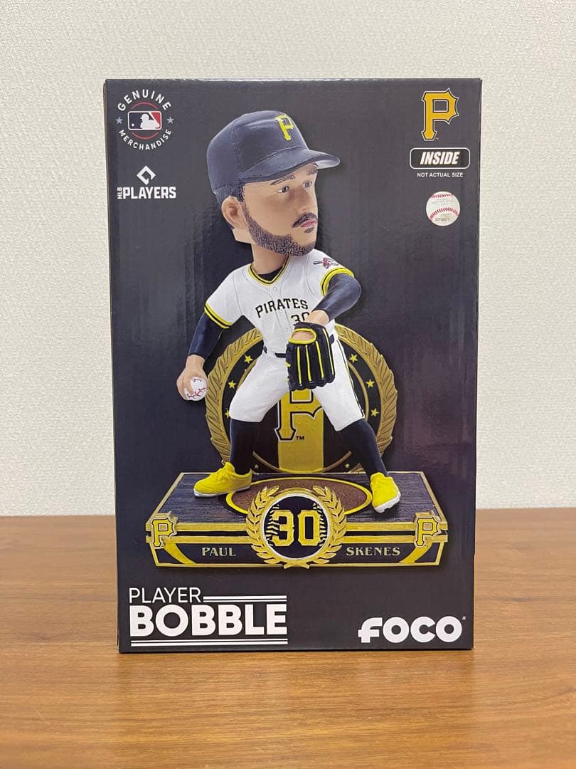 新品未開封　ポール・スキーンズ パイレーツ　ボブルヘッド　foco 大谷翔平
