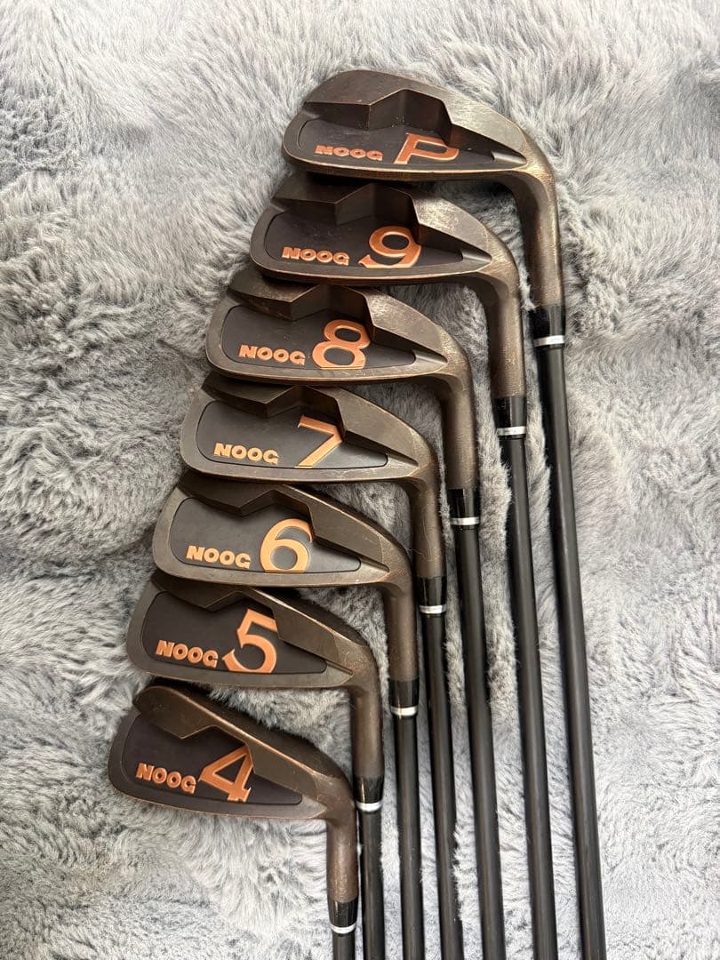 希少 NOOG (ノーグ) ワンレングスアイアン 7本セット