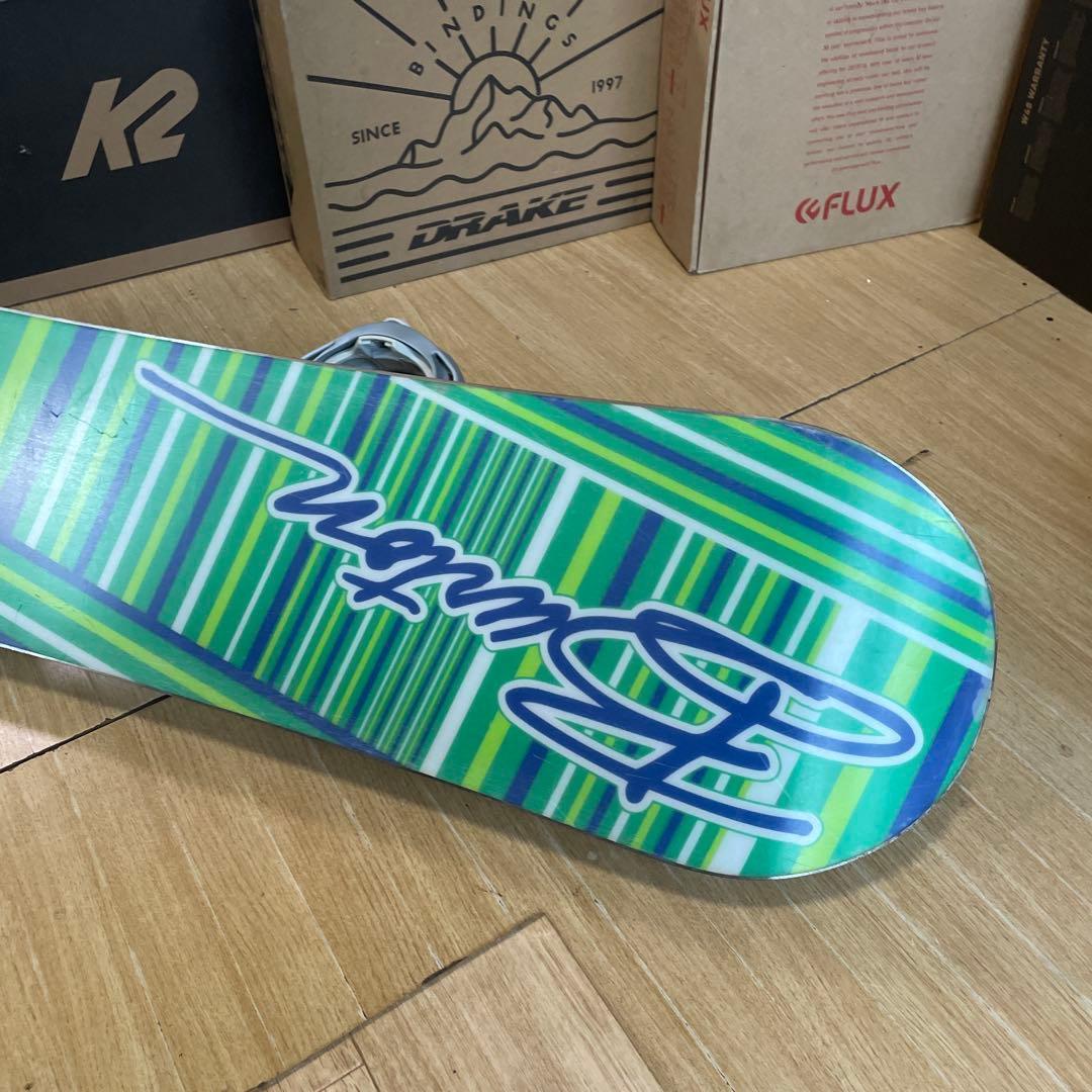 BURTON　バートン　バインディング付　スノーボードセット　FETHER