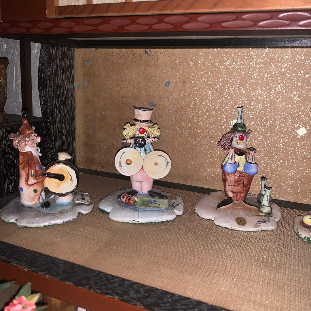 【レア】イタリア製　リトルクラウン　9体セット