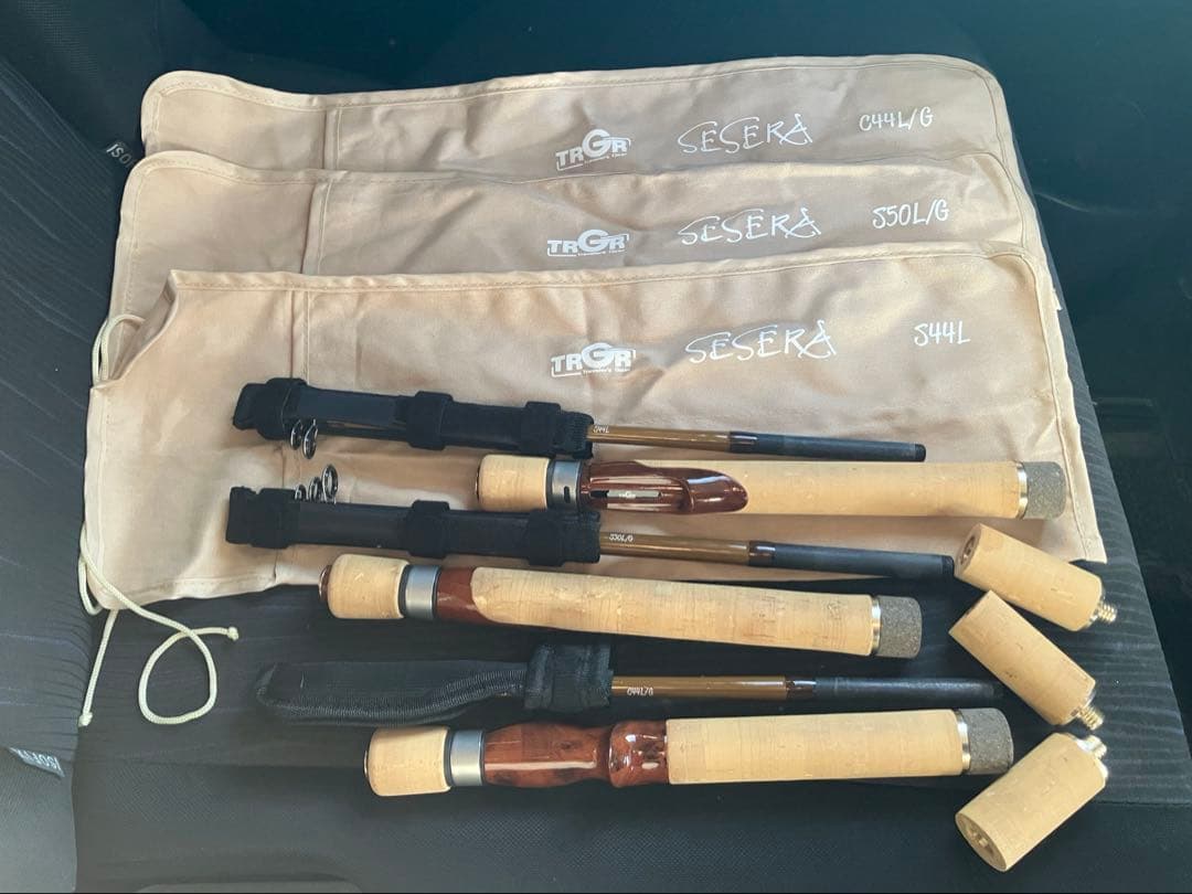 t*n様 TRGR SESERA トラウトロッド 3本セット