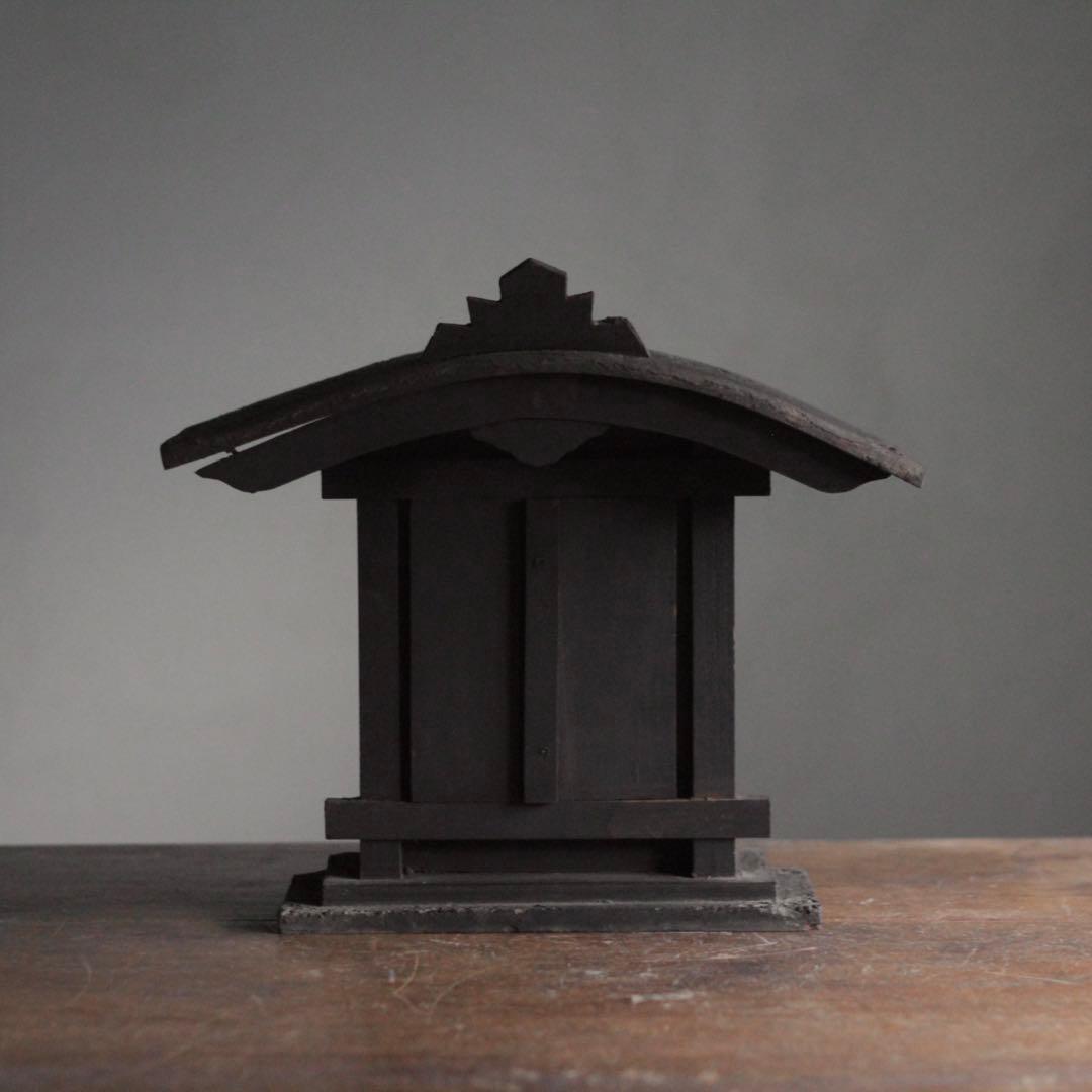 古い 木製 厨子 仏教美術 古美術 古道具 アンティーク オブジェ