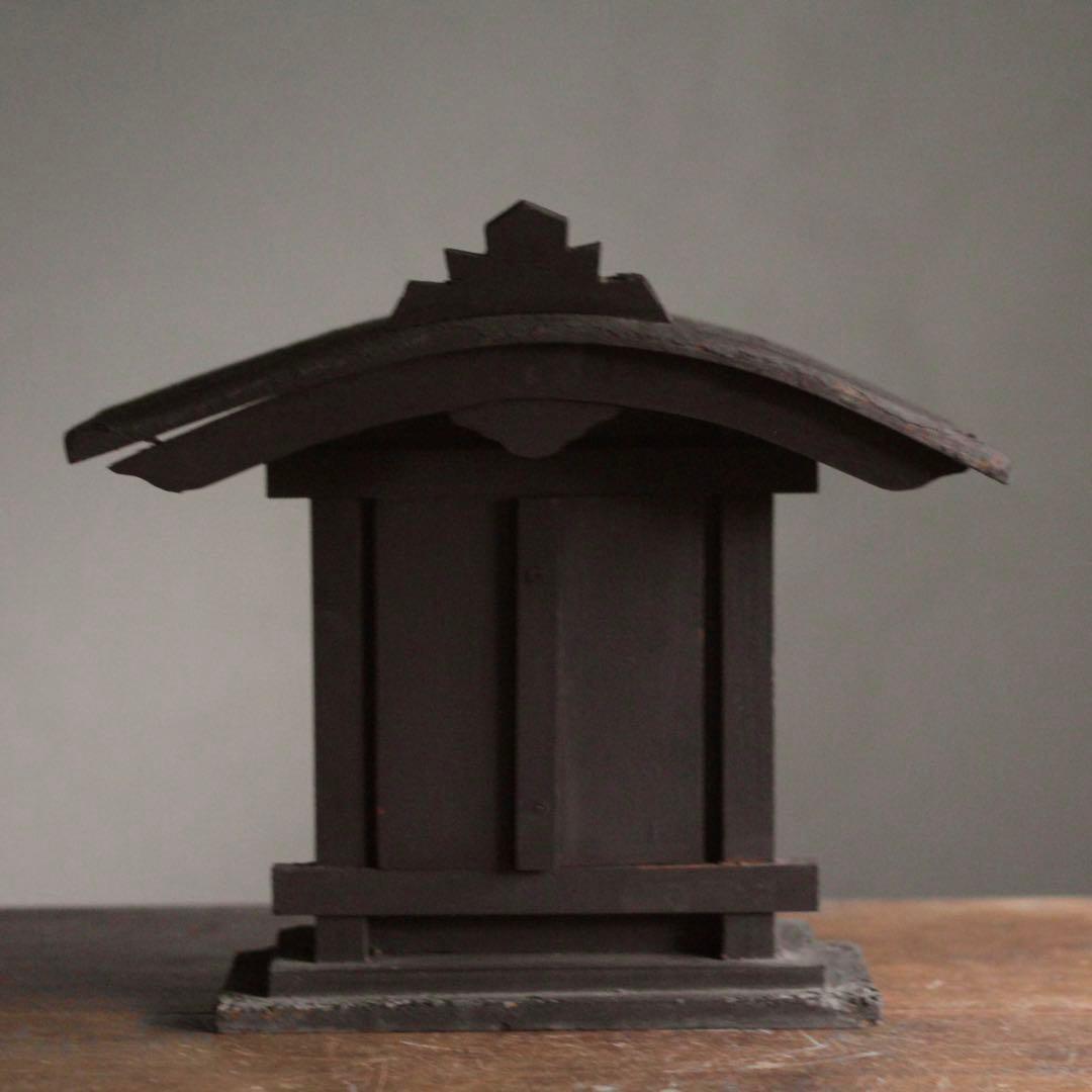 古い 木製 厨子 仏教美術 古美術 古道具 アンティーク オブジェ