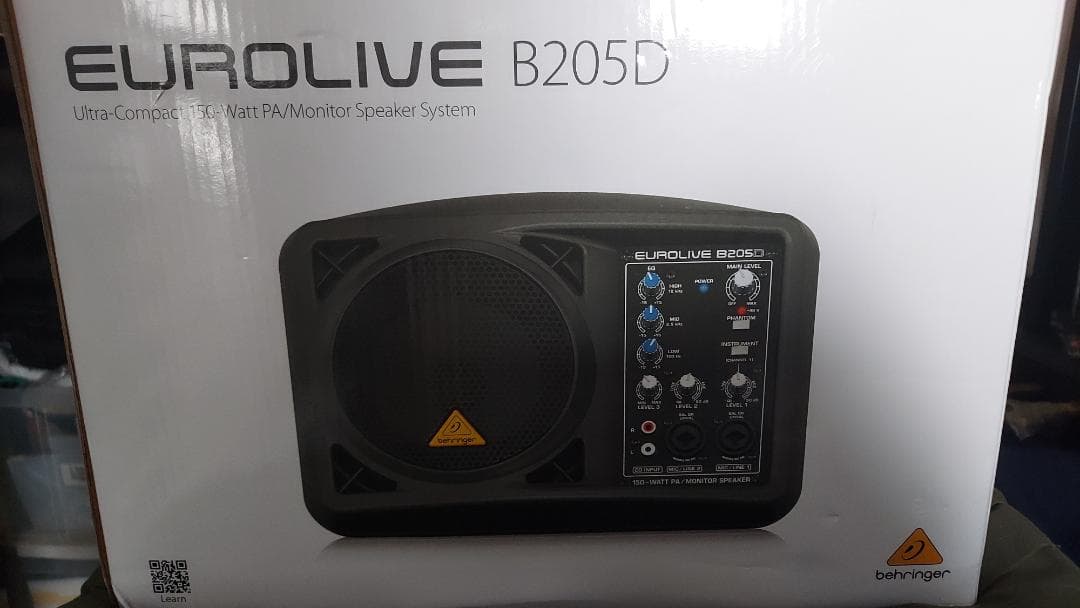 ベリンガーPAシステムB205D 2台ペア