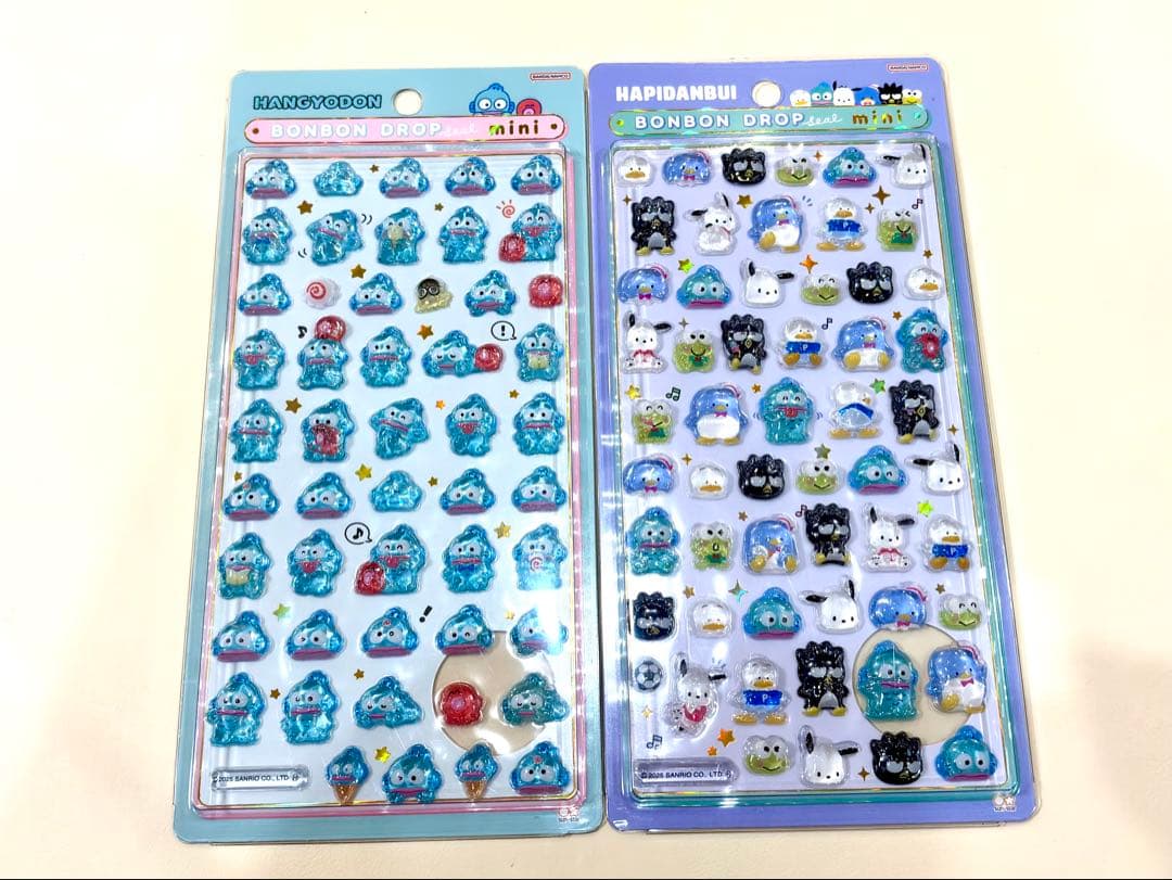 【正規品】ボンボンドロップシール ミニ サンリオ 8種