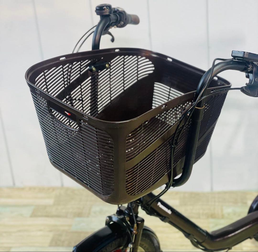 2987パナソニック12アンペア　3人乗り対応子供乗せ　電動アシスト自転車