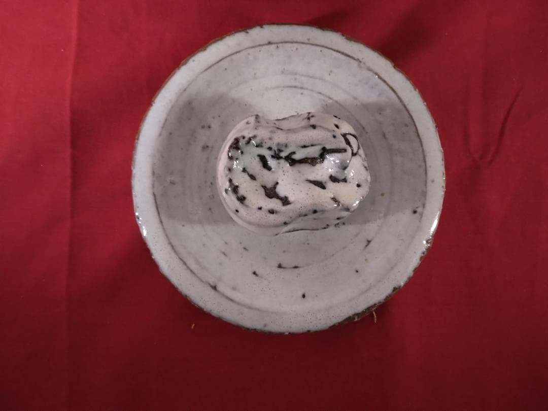 茶道具　萩焼 【　渋谷泥詩　　水指　】