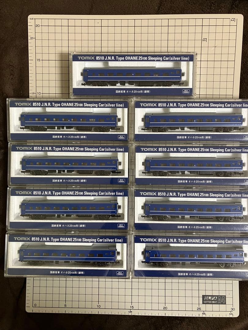 【全て新品未使用品】オリジナルフル編成：『あさかぜ３•２号＆瀬戸号(国鉄仕様)』