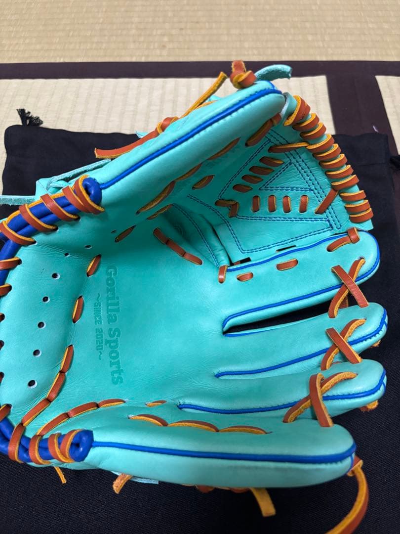 GS グローブ　ゴリラスポーツ　軟式　新品未使用　オーダー　コユニ　カエル色