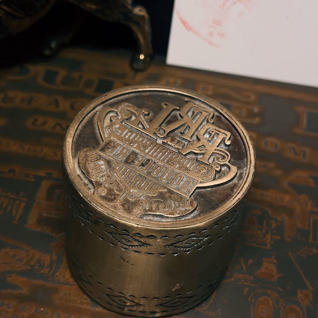 RRLの真鍮製スタンプです