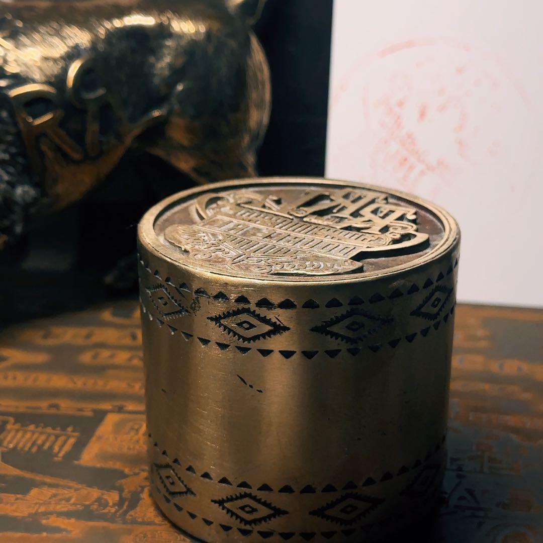 RRLの真鍮製スタンプです