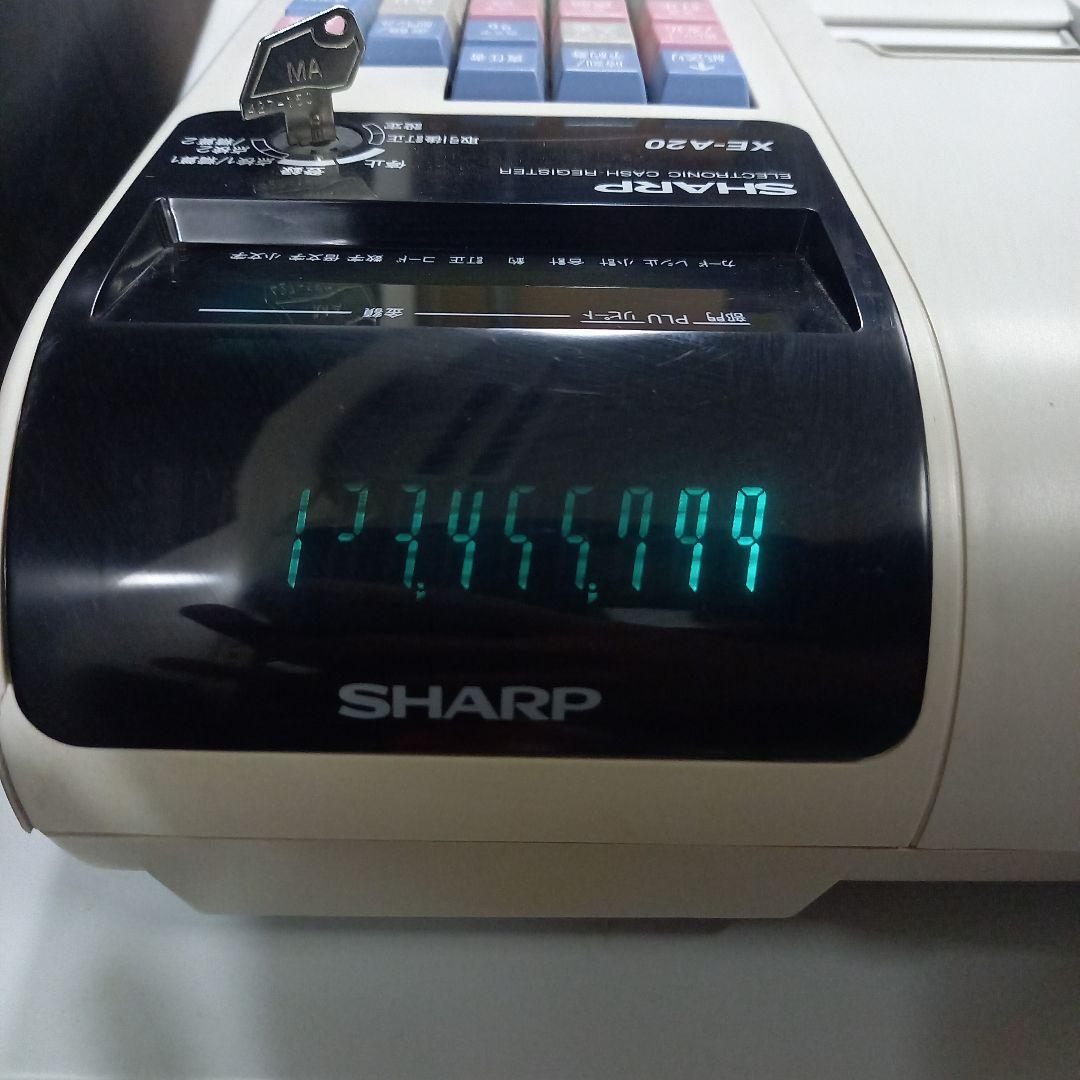 現状渡し SHARP レジスター XE-A20 シャープ ジャンク品