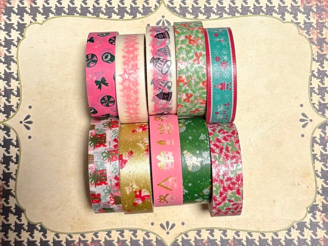 廃盤　マークス　マスキングテープ クリスマス