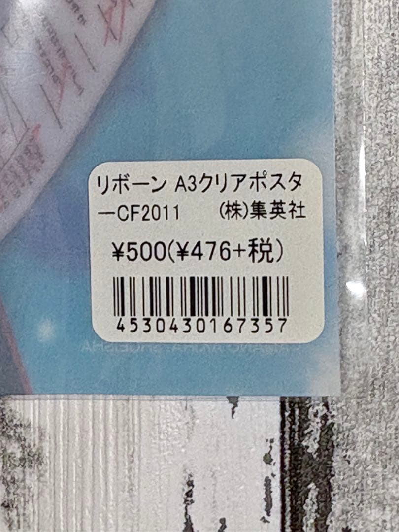 家庭教師ヒットマンREBORN!　沢田綱吉　ツナ　クリアポスター　原作絵