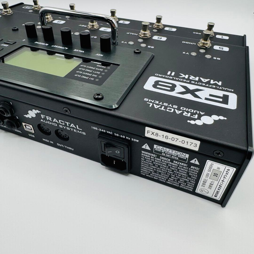 【美品】FRACTAL AUDIO SYSTEMS FX8 MARK II