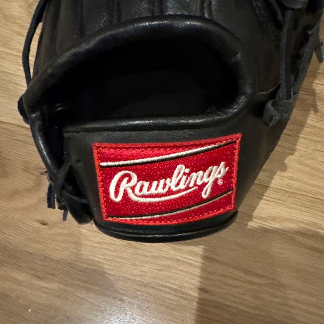 Rawlings 軟式用グローブ ブラック