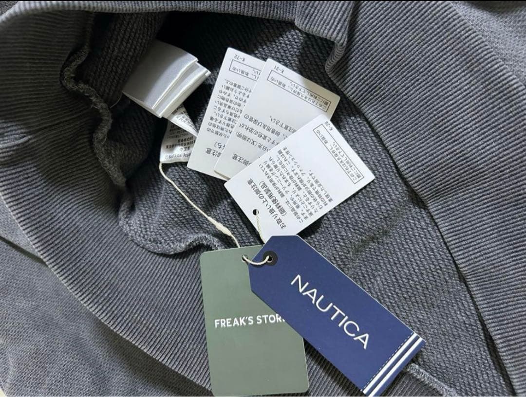 jungkook着用〜NAUTICA スウェット　XXL チャコールグレー