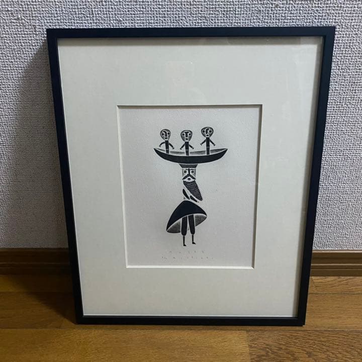 【望月通陽】『MOSES(モーゼ）』銅版画 1993年 直筆 限定部数6 箱付き