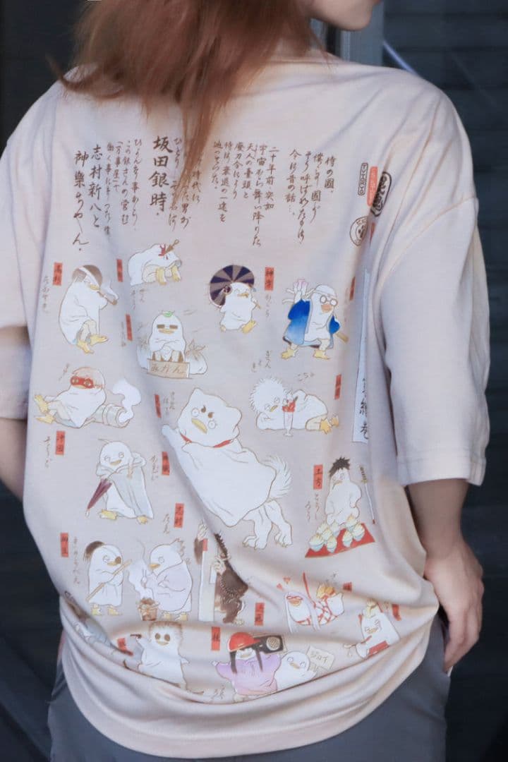 銀魂　bibisama　コラボ　ｔシャツ　エリザベス　江戸