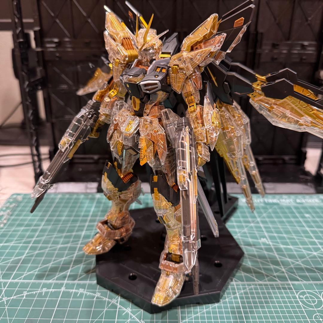 【素組み】MGEX 1/100 ストライクフリーダム [メカニカルクリア]