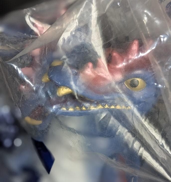 三つ首竜「スペクトルマン」登場怪獣（マスダヤ復刻）ソフビフィギュア未開封