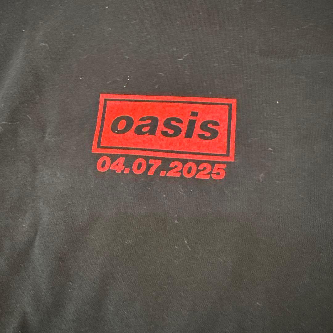 oasis ライブTシャツ CARDIFF 2025