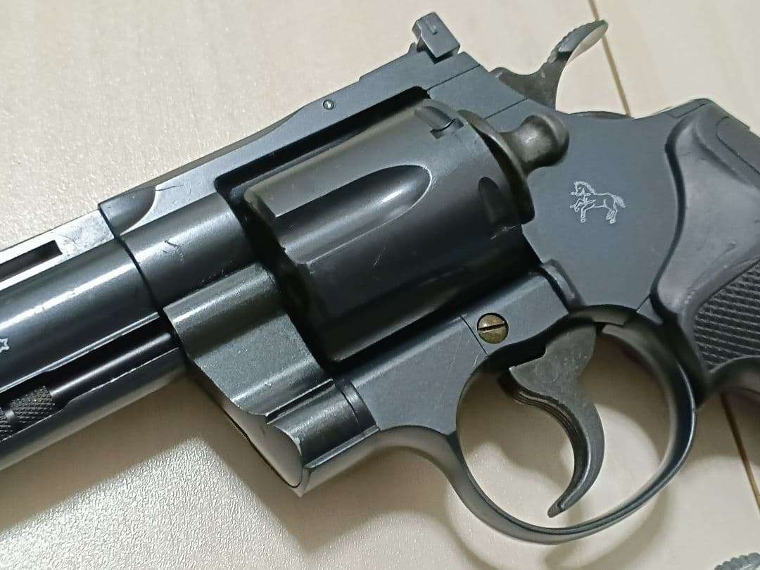 【中古品】東京マルイ ガスリボルバー「コルトパイソン」6インチ ２丁セット
