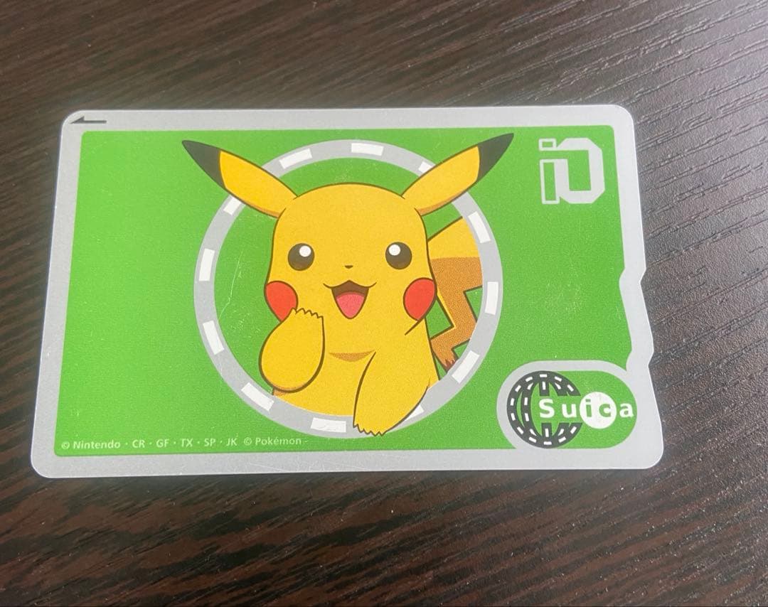 ピカチュウ　Suica 【使用可能】