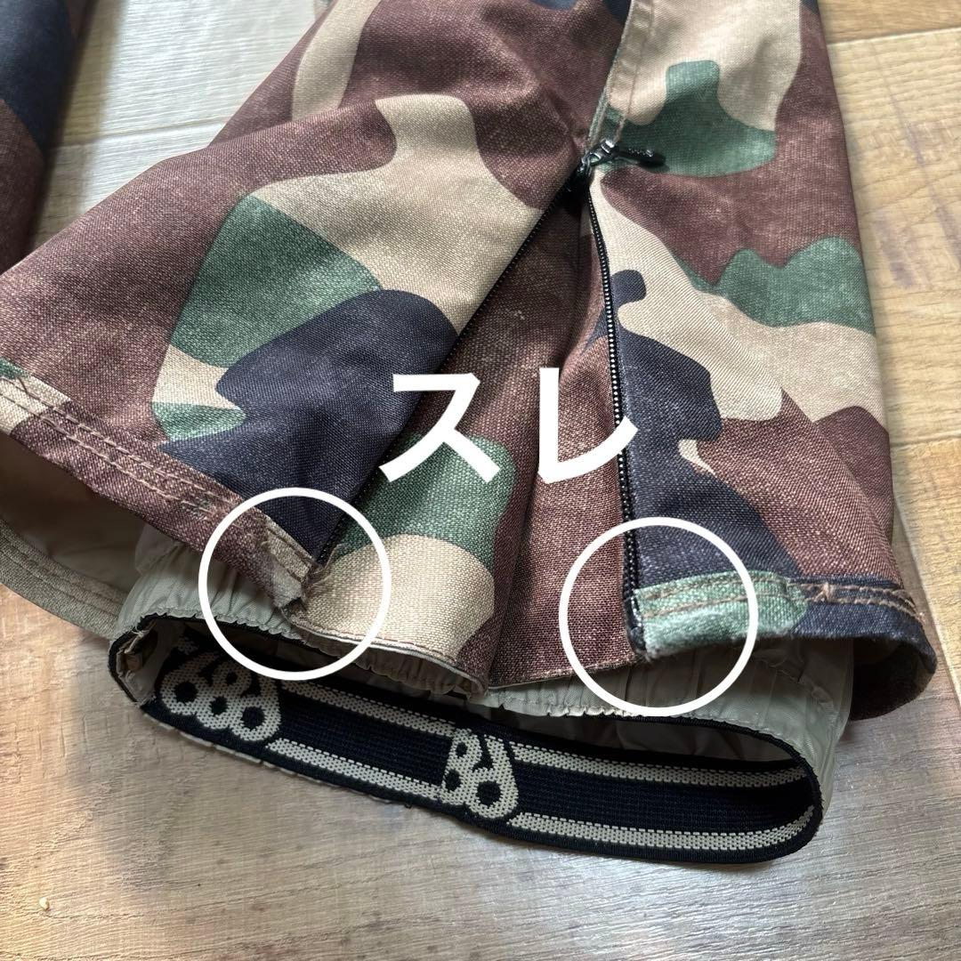 686 PARK LAN レディース　ウェア　赤　迷彩パンツ スノーボード　S