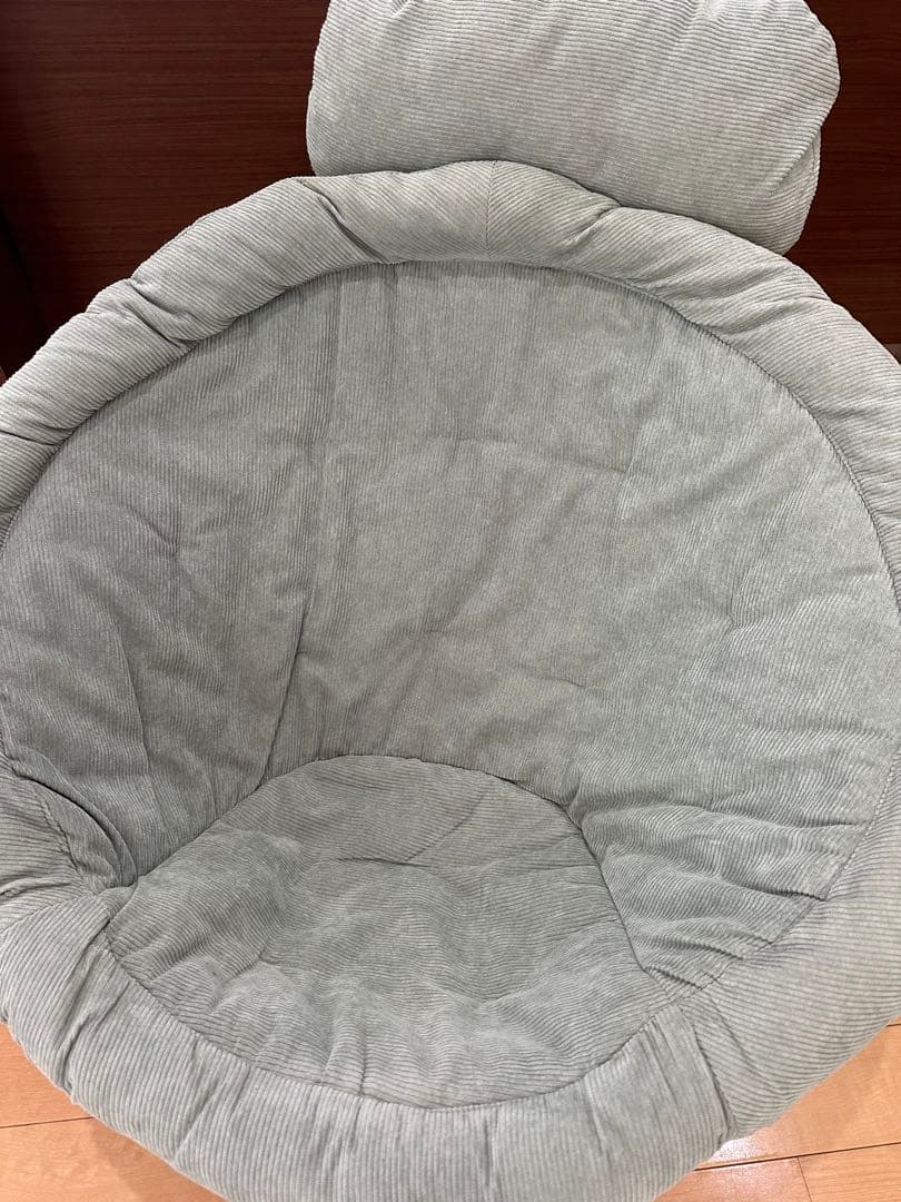 ひなたライフ2wayフォールディングチェア コーデュロイ(カーキ)