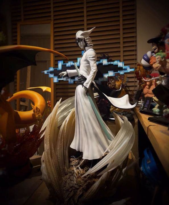 BLEACH 黒衣少年図 ウルキオラ1/4ガレージキット ガレキ スタチュー③①