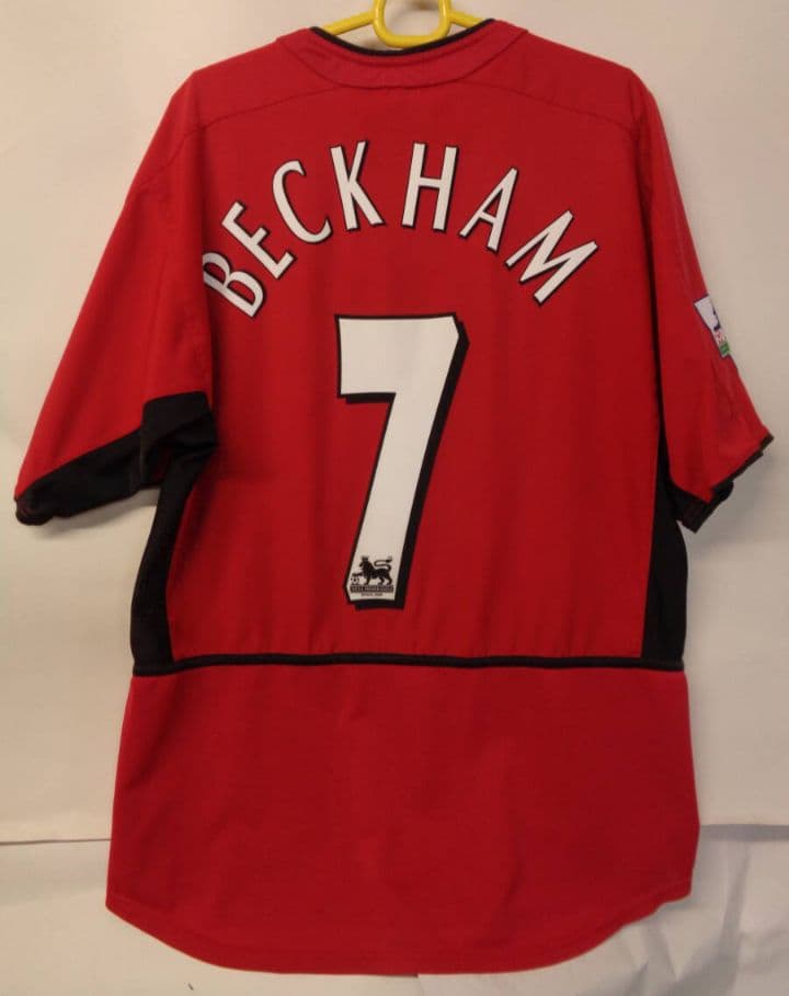 マンチェスター ユナイテッド ベッカムユニフォーム(フルマーキング) Mサイズ