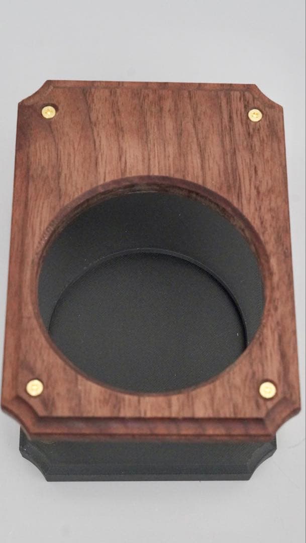 ウォールナット×真鍮 ドリンクホルダー（スノーピークFDチェア専用）