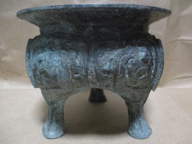 中国青銅器　鬲　超貴重　P9-2