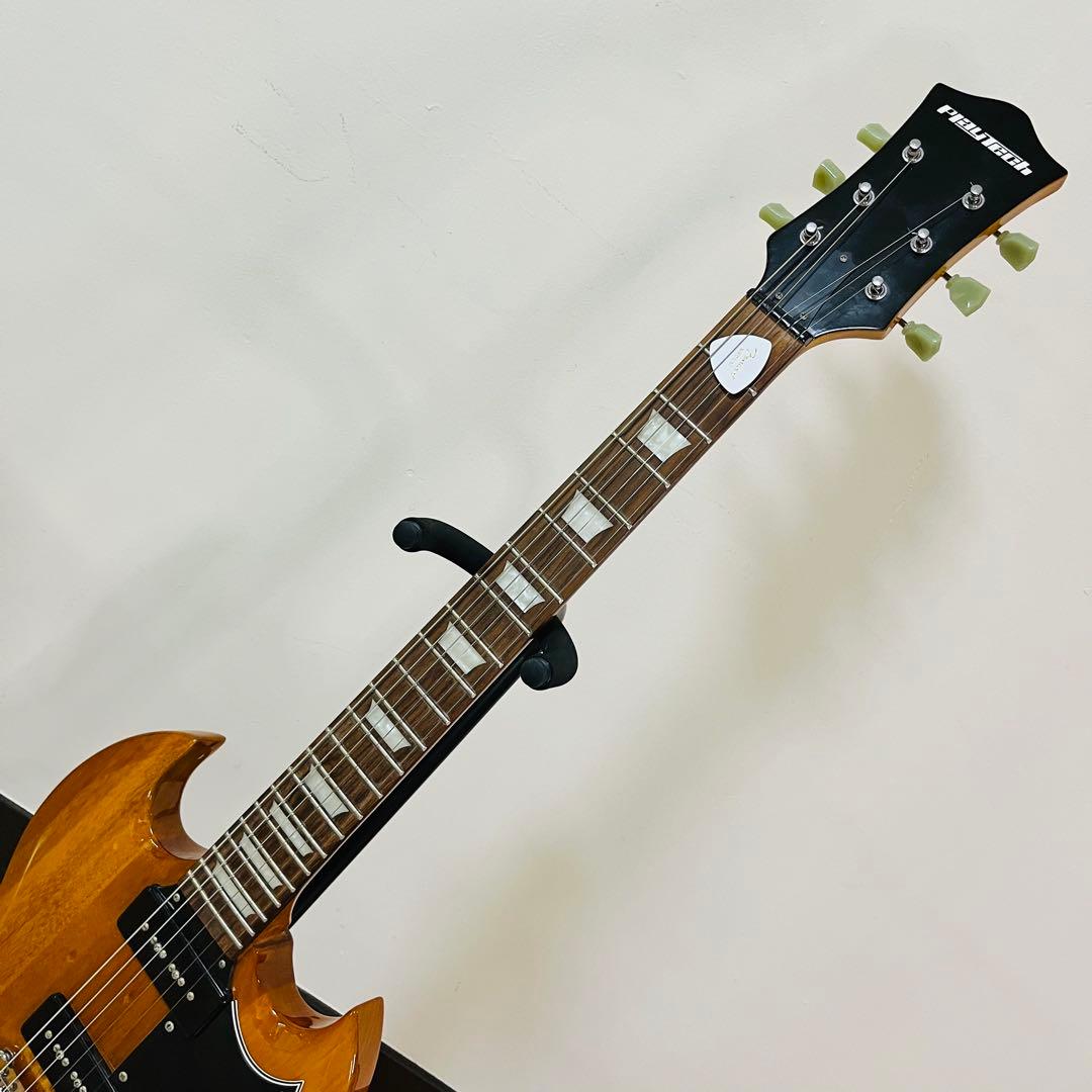 【希少品】プレイテック SGタイプ エレキギター 送料込み