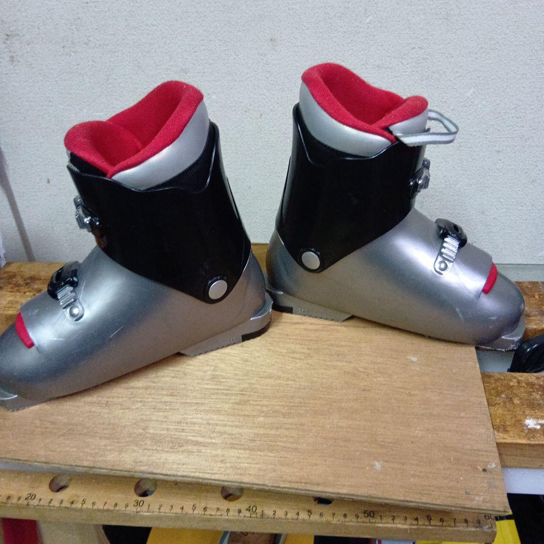 メンテナス済 130cm/ATOMIC スキー 板 靴/ストック付