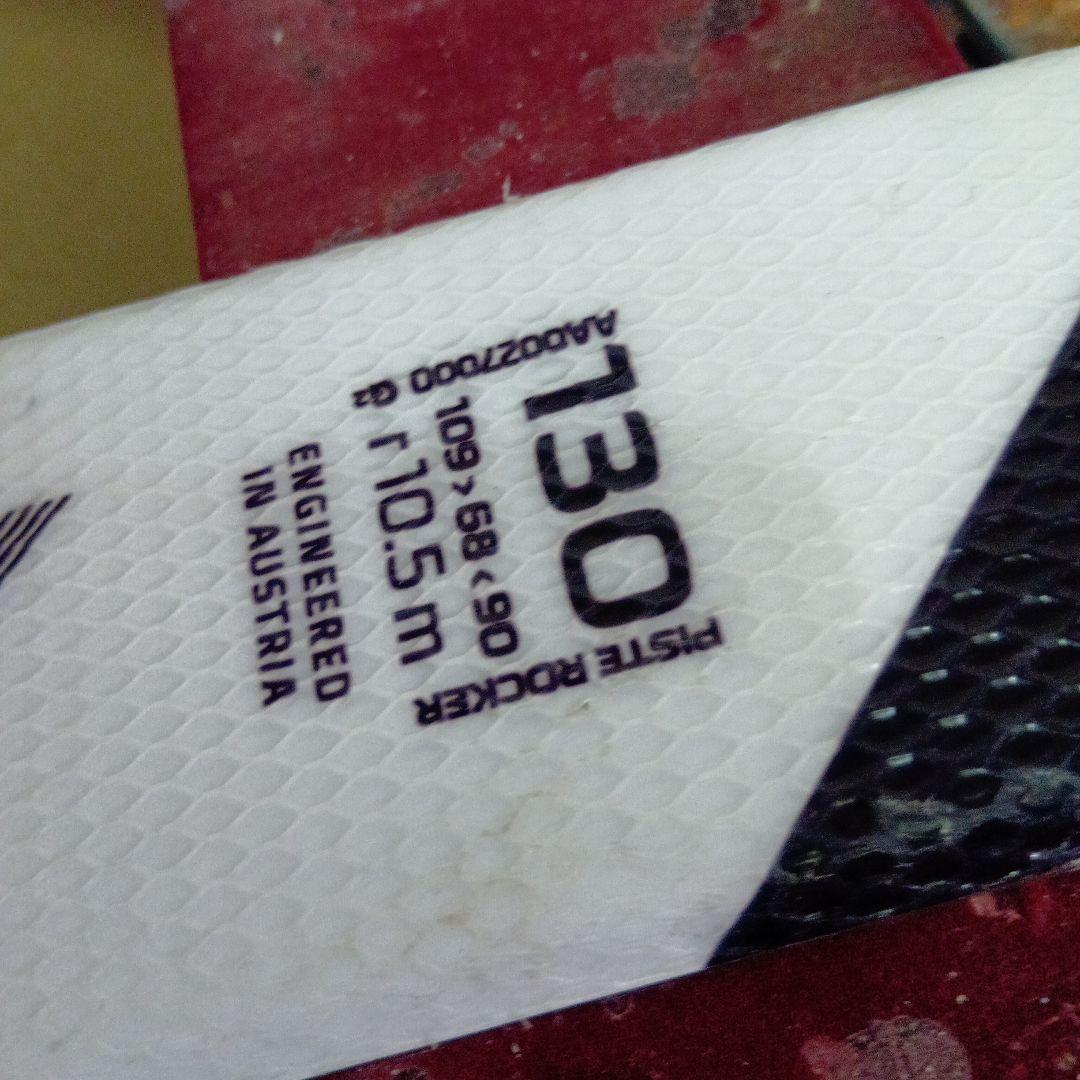 メンテナス済 130cm/ATOMIC スキー 板 靴/ストック付