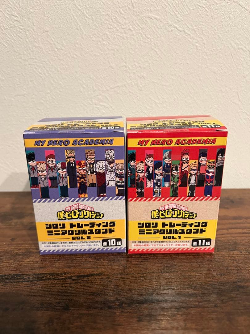 ヒロアカ ジロリ トレーディングミニアクリルスタンド vol.1 vol.2