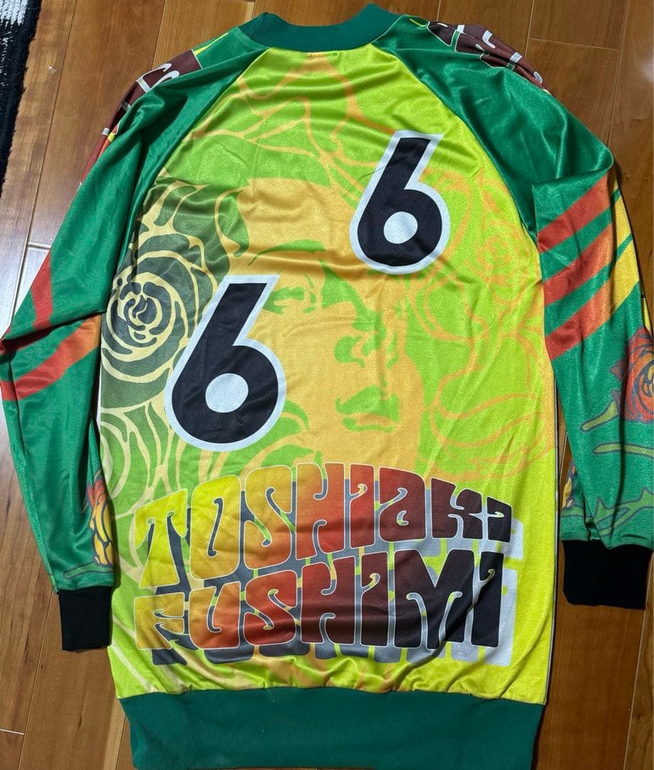 激レア 旧グランプリユニフォーム 競輪 伏見俊昭 直筆サイン入り