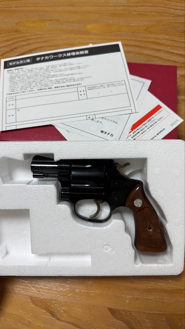 タナカ S&W Pre-M36 Chiefs Special.38spl