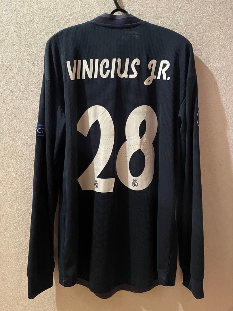 正規品 レアルマドリード 18-19 ユニフォーム アウェイ ヴィニシウス 長袖