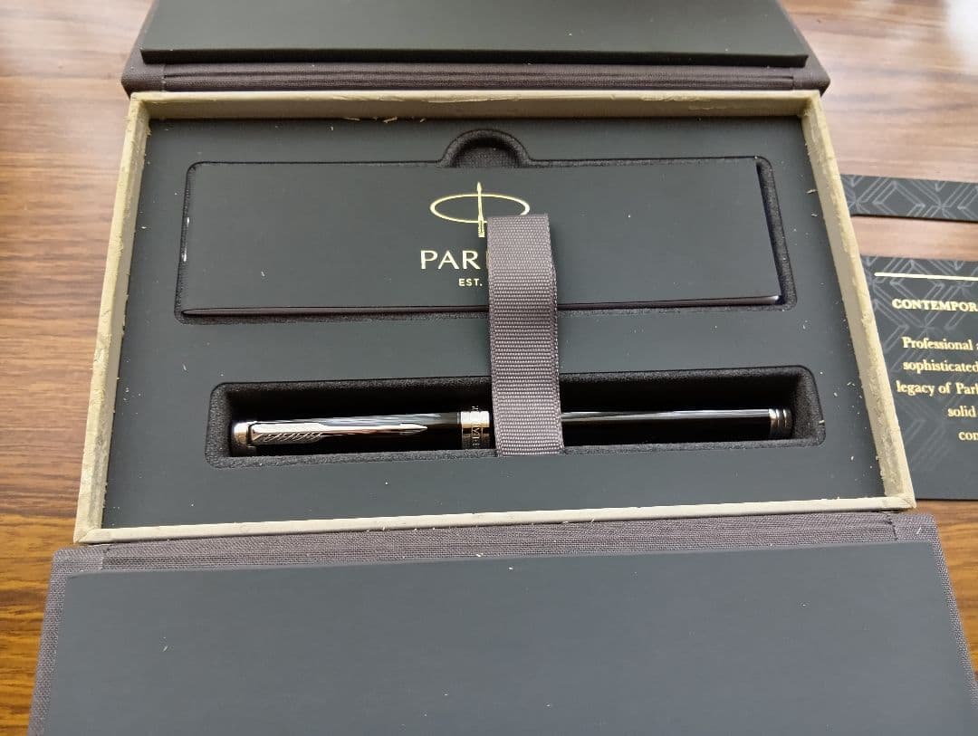 Parker 万年筆 Premier ラックブラックCT 18K