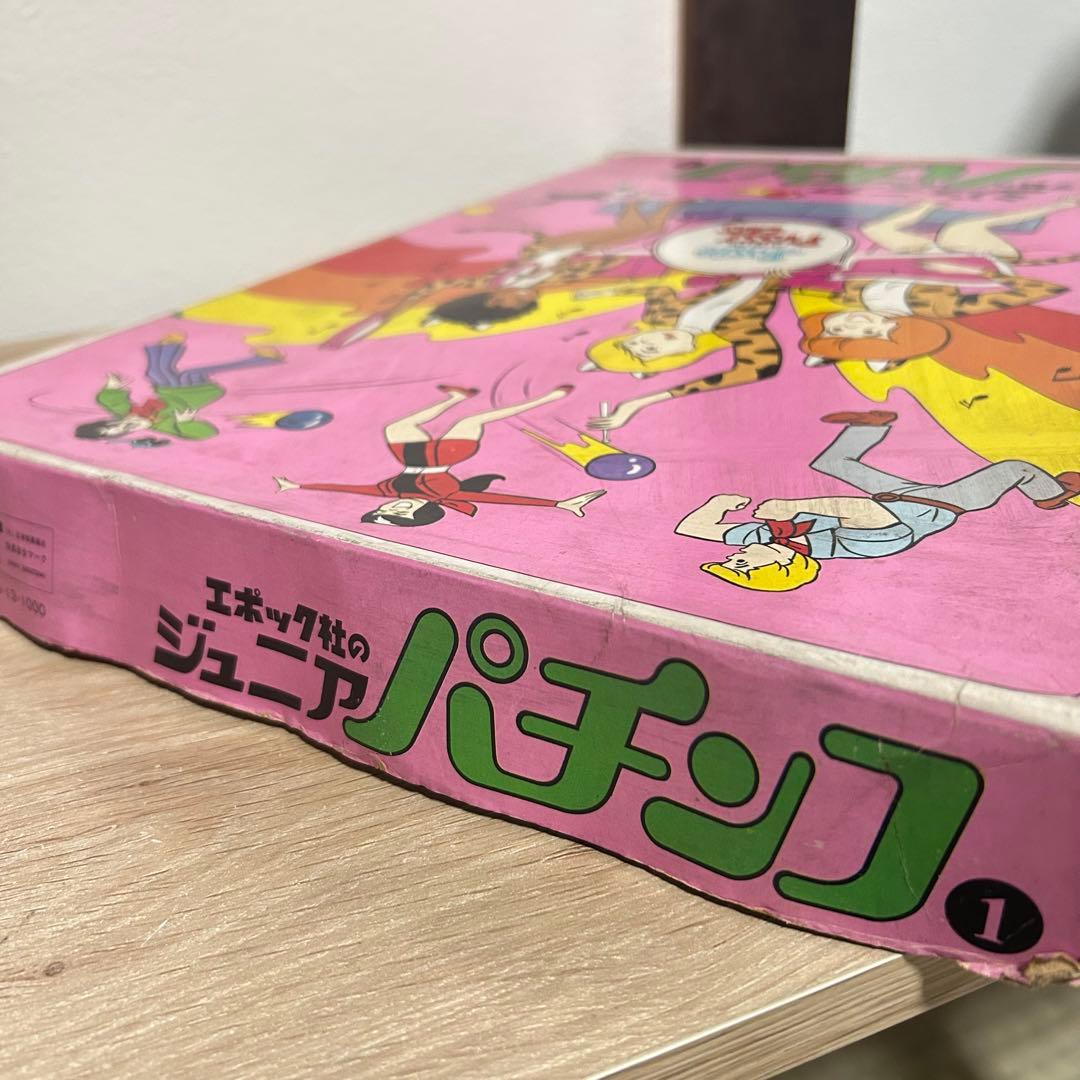 【当時物】希少　エポック社　ジュニアパチンコ　ドラドラ子猫とチャカチャカ娘